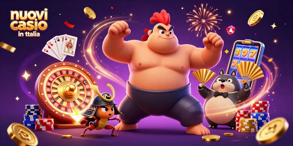 Vivi i nuovi casinò in Italia con giochi emozionanti e premi straordinari in un'illustrazione unica