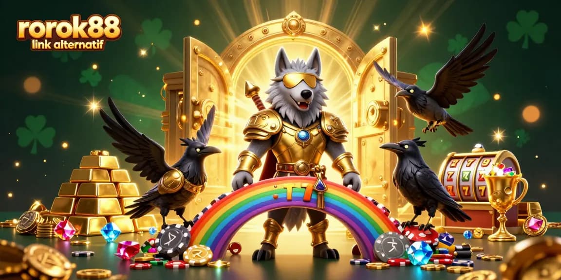 Engage with rokok88 link alternatif while winning on dynamic slots surrounded by treasure.