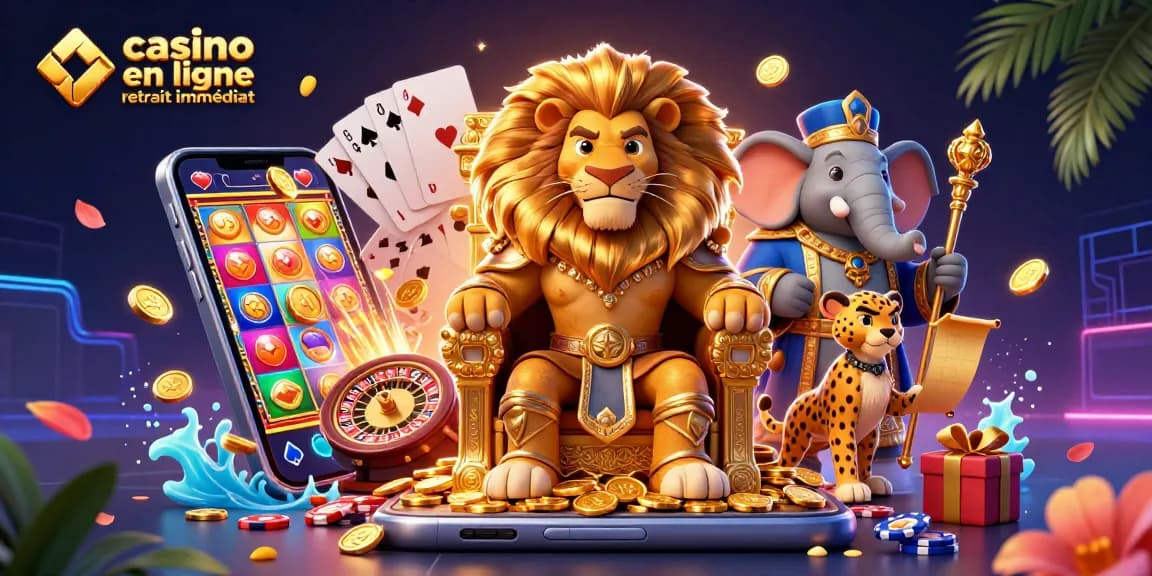 Jouer sur un casino en ligne retrait immédiat avec des gains rapides et excitants au cœur de l'action.