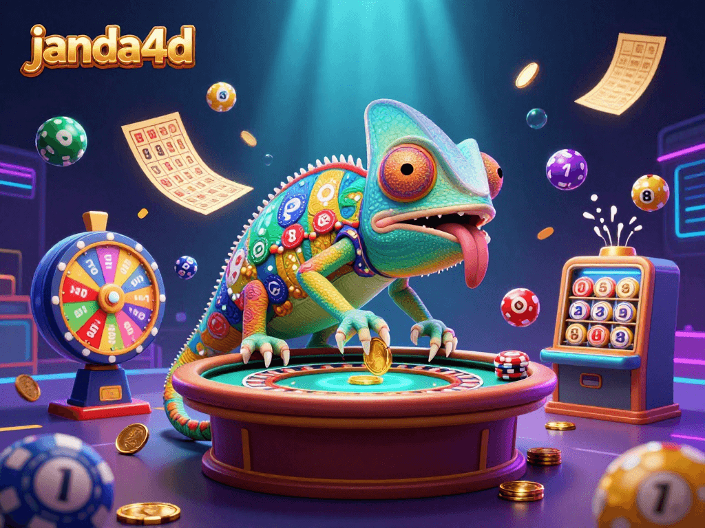 Menangkan permainan di janda4d dengan chameleon kasino yang mengawasi tabel roulette dan poker!