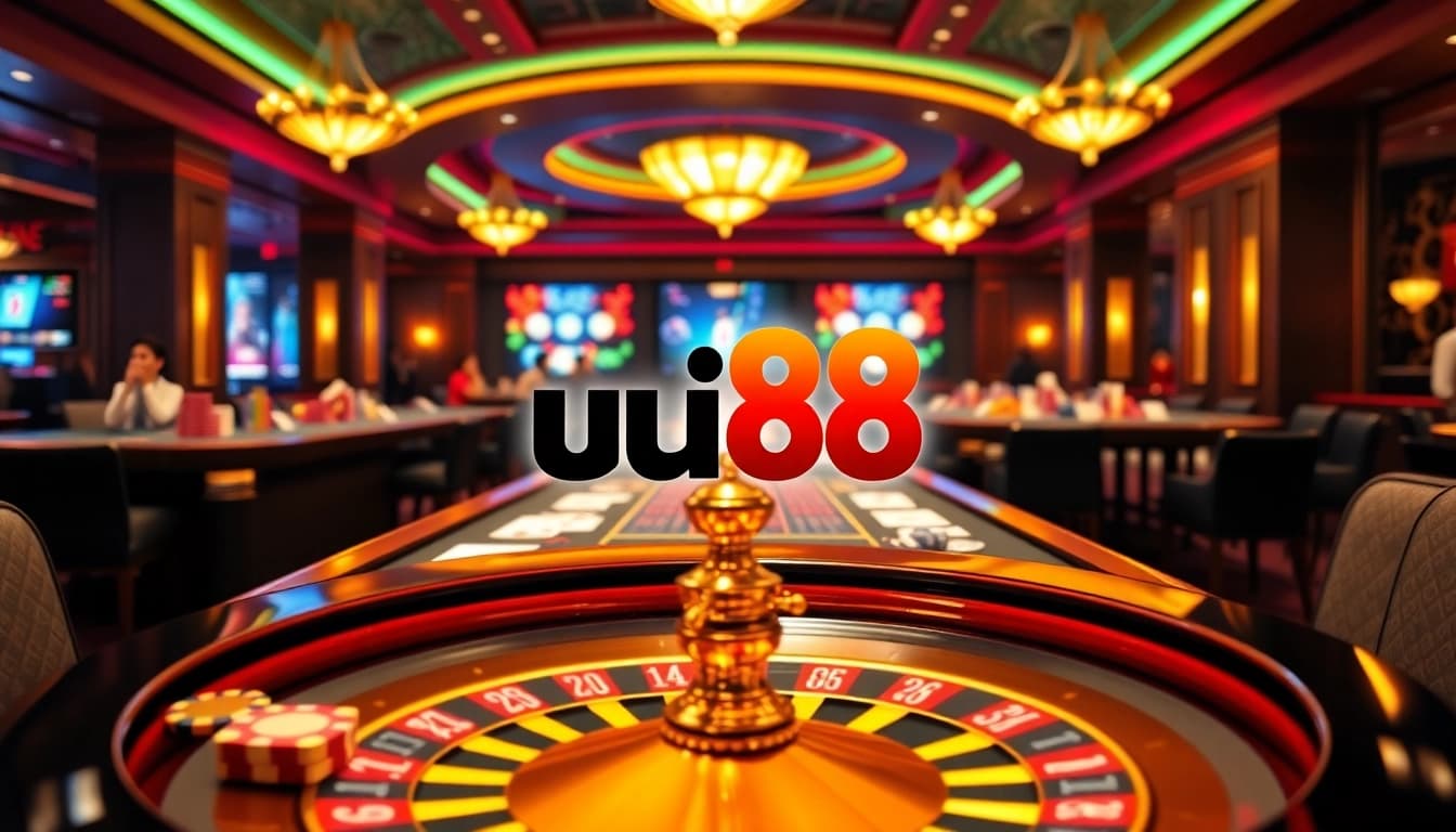 Experience excitement at UU88's vibrant casino tables full of action and interactivity.