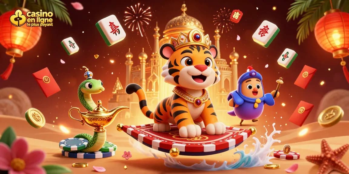 Jouez aux jeux de casino en ligne le plus payant avec un sultan et ses trésors dans une scène vibrant de détails