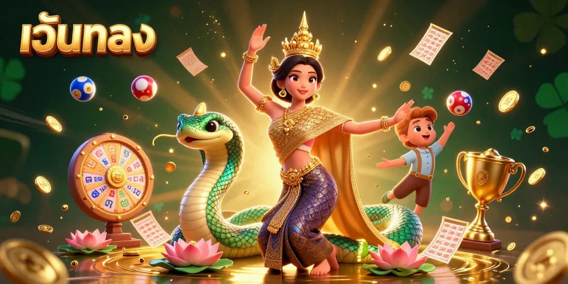 เข้าร่วมสนุกกับลอตเตอรี่ เว็บตรง ผ่านภาพประกอบธีมเอเชียที่สดใสของเรา ซึ่งมีองค์ประกอบที่น่าตื่นเต้นเกี่ยวกับลอตเตอรี่