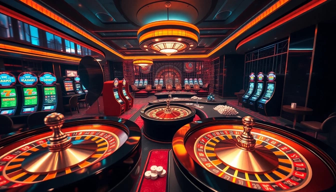 Experience the excitement of online gambling with Link V9bet at a vibrant virtual casino.