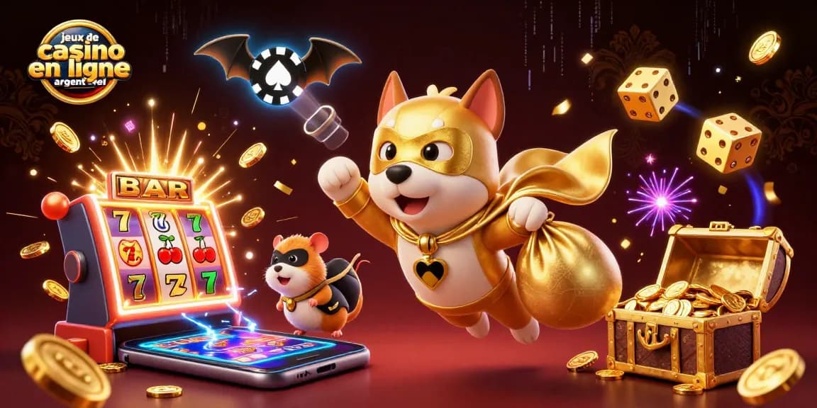 Profitez des jeux de casino en ligne argent réel avec des personnages héroïques et des jackpots flamboyants.