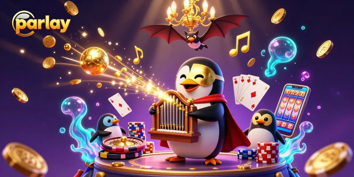 Bet on winning parlay bets with a dynamic blend of casino action and vibrant visuals.