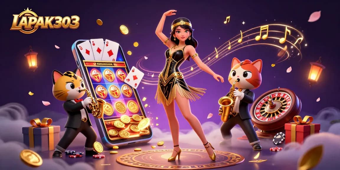 LAPAK303 invites players to engage with vibrant casino games in a lively atmosphere.