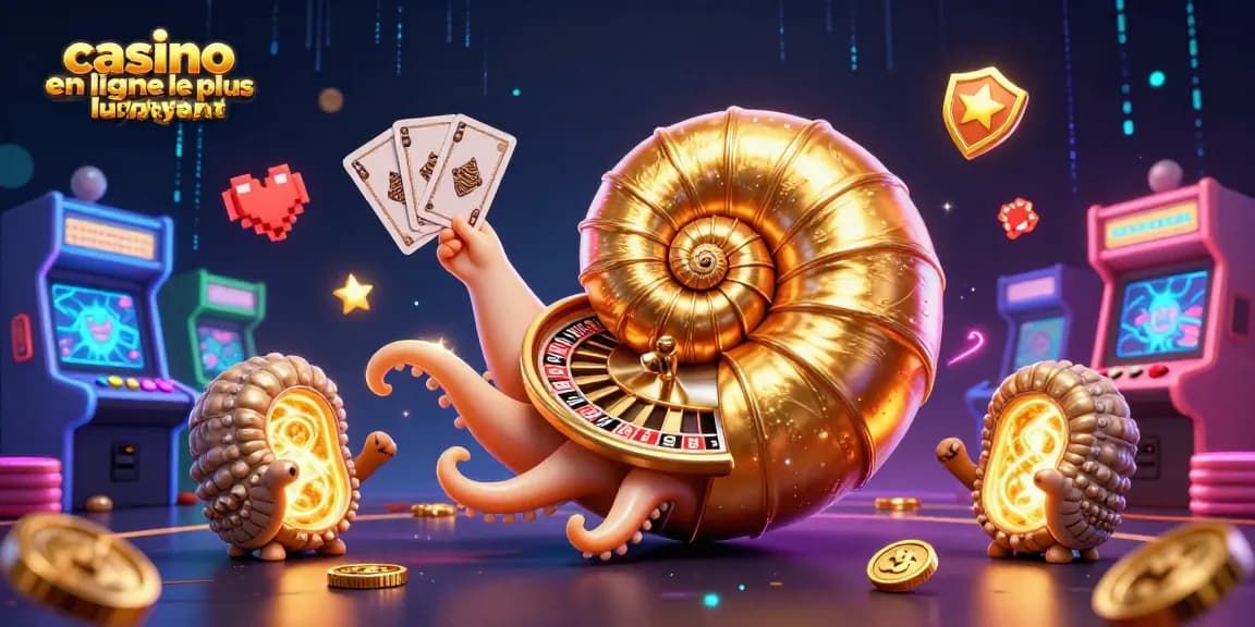Jouez aux machines à sous et aux cartes dans ce casino en ligne le plus payant avec des éléments lumineux et animés.