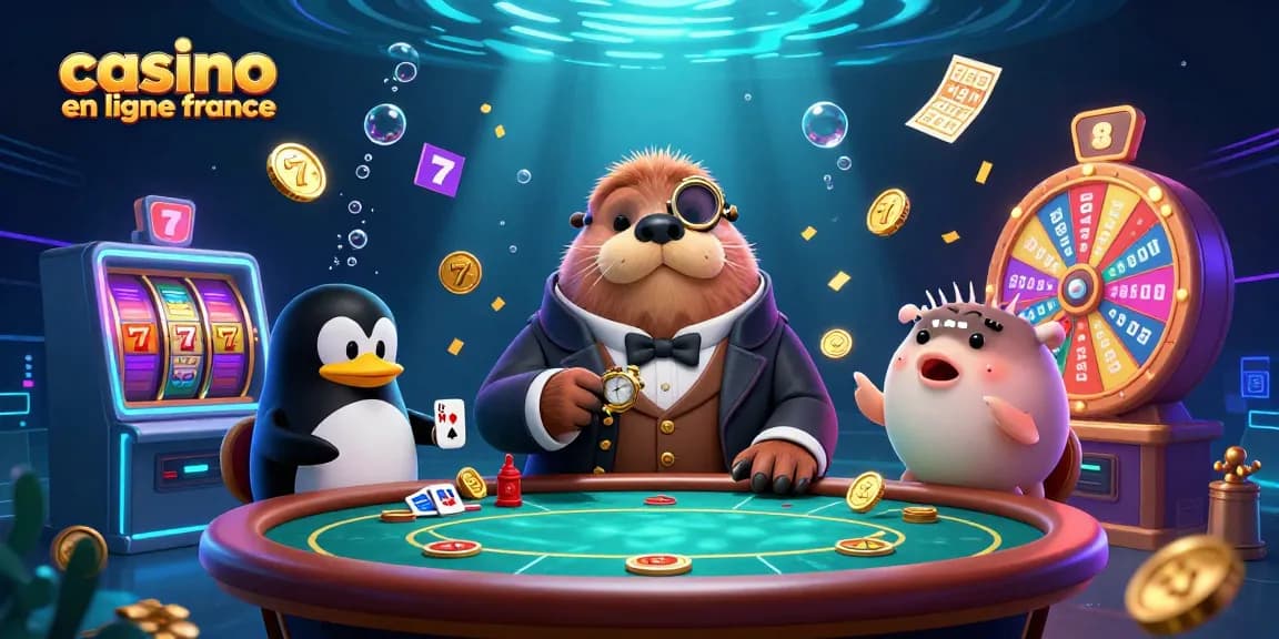 Profitez de l'expérience de jeu avec des personnages dans un casino en ligne France rempli d'éléments ludiques.