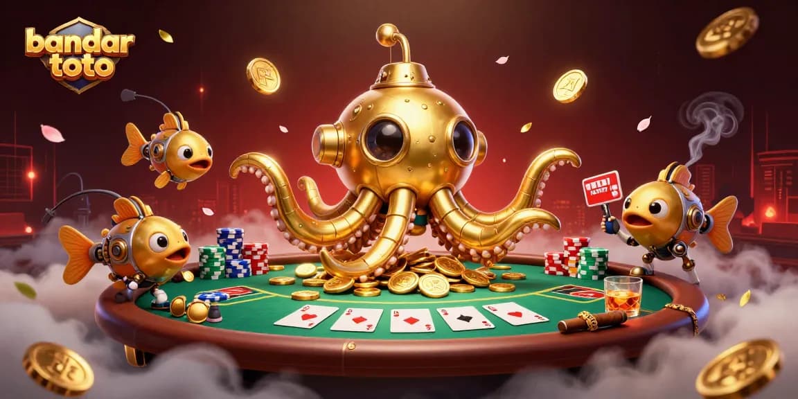 Experience thrilling bandar toto gameplay with vibrant characters and dynamic casino elements.