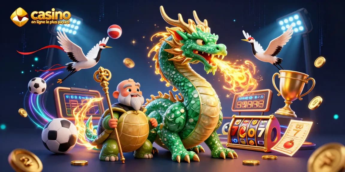 Rejoignez les dragonniers et gagnez gros au casino en ligne le plus payant grâce aux jeux d'argents.
