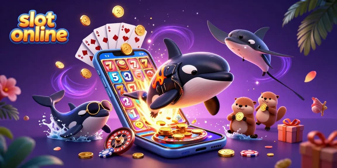 Slot online menyajikan keseruan dengan karakter unik bertabur koin emas.