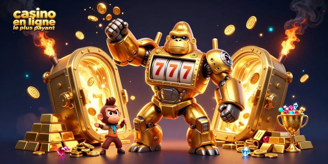 Plongez dans l'univers des casinos avec le casino en ligne le plus payant, symbole de gains et de rêves.