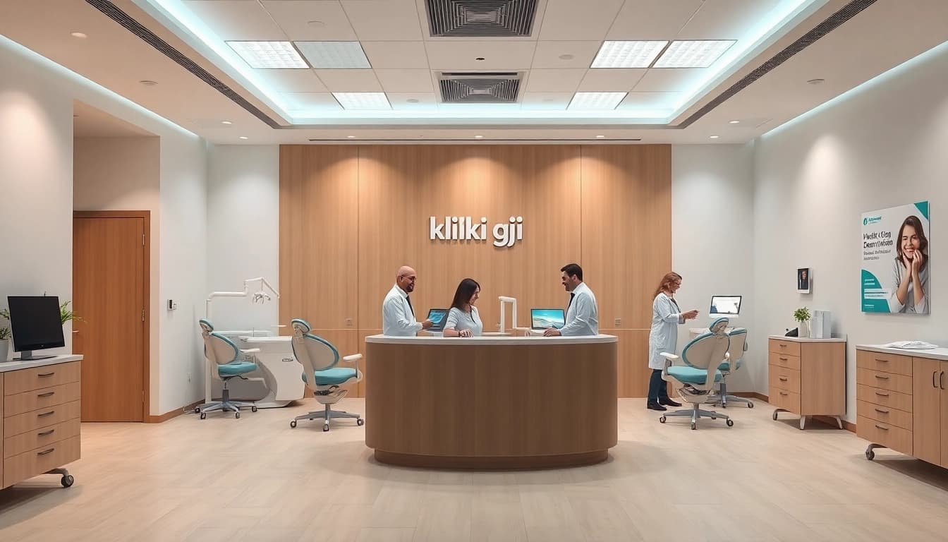 Modern dental clinic in a welcoming environment, promoting klinik gigi near me