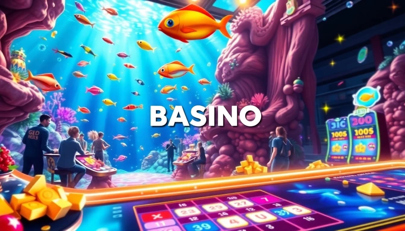 Enjoy the thrilling experience of bắn cá đổi thưởng with vibrant underwater scenes and exciting gameplay elements.