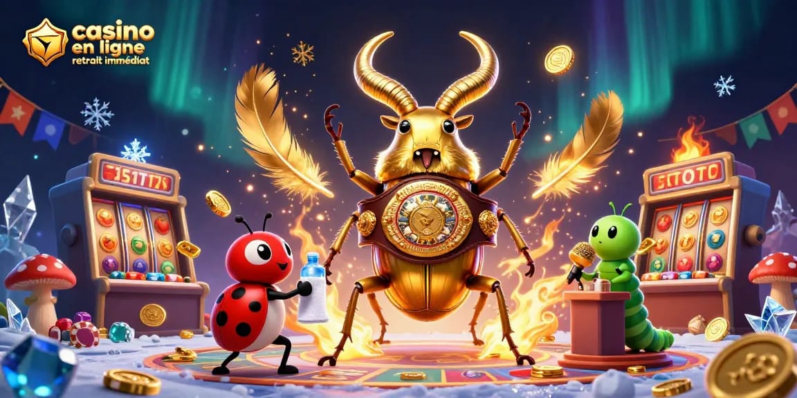Profitez de l'expérience palpitante d'un casino en ligne retrait immédiat avec des personnages animés et des éléments captivants.