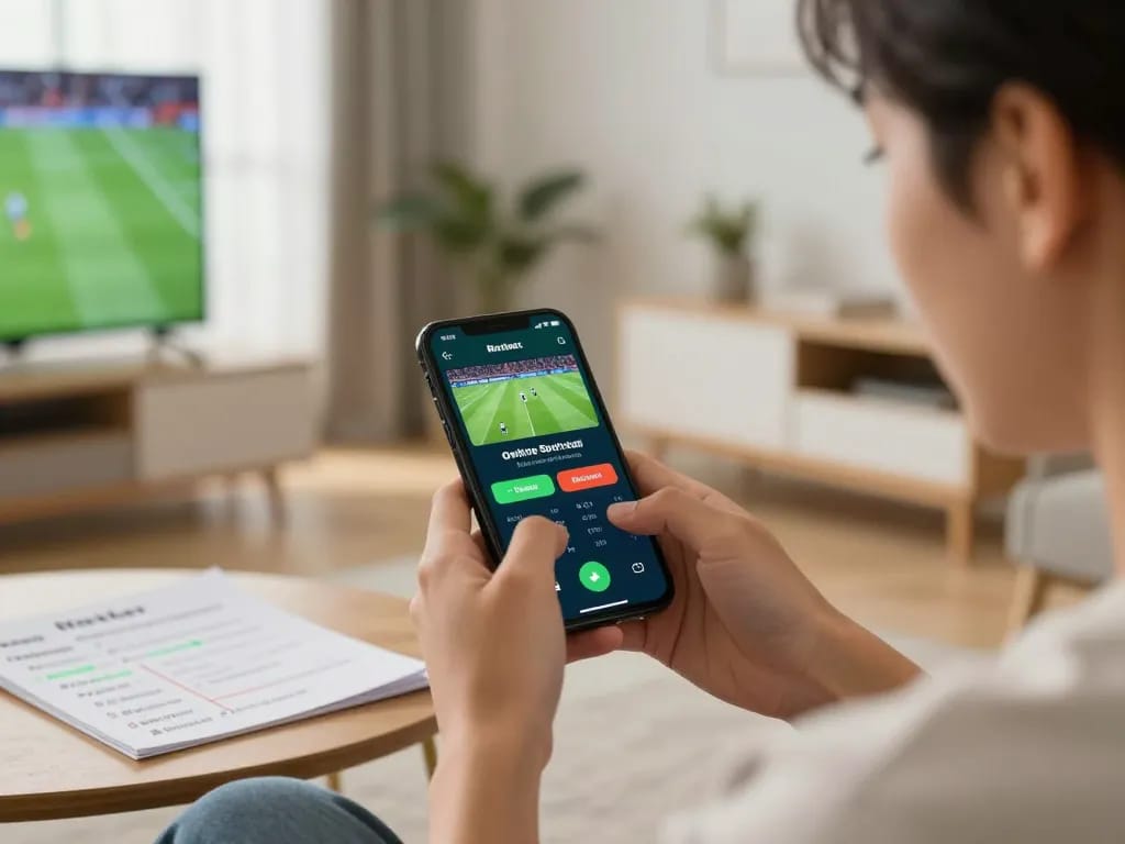 Engaging in live sports betting on 789WIN app for better odds and real-time strategies in a comfortable setting.