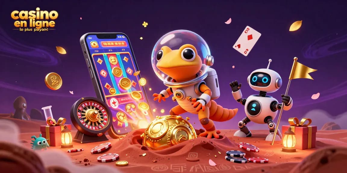 Gagnez et amusez-vous avec le casino en ligne le plus payant grâce à nos illustrations captivantes.