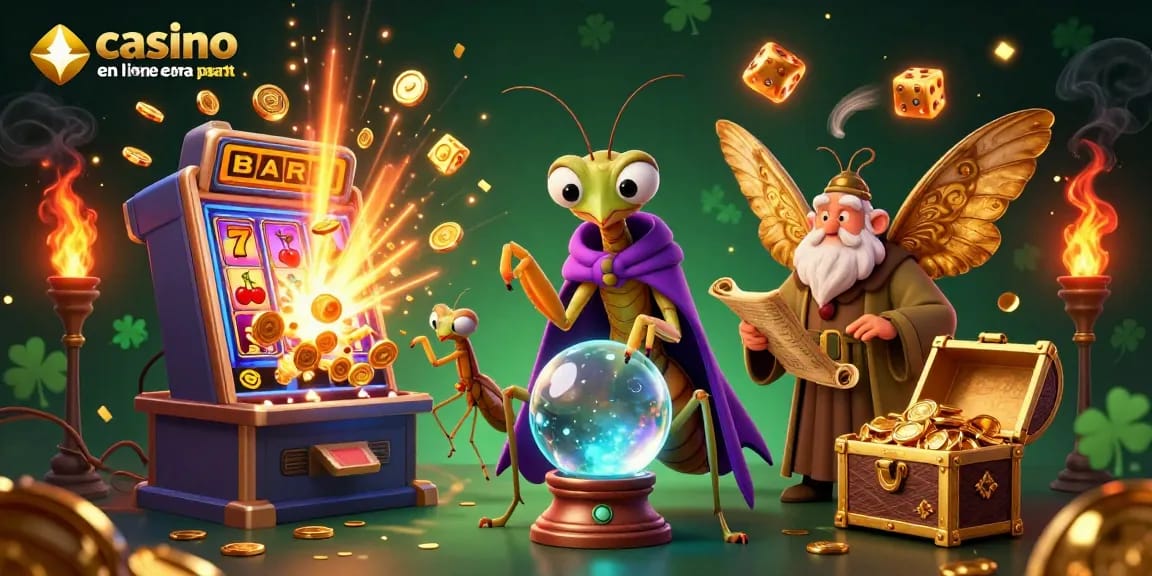 Gagnez aux jeux de casino en ligne le plus payant avec cette scène féerique illustrée en 3D.