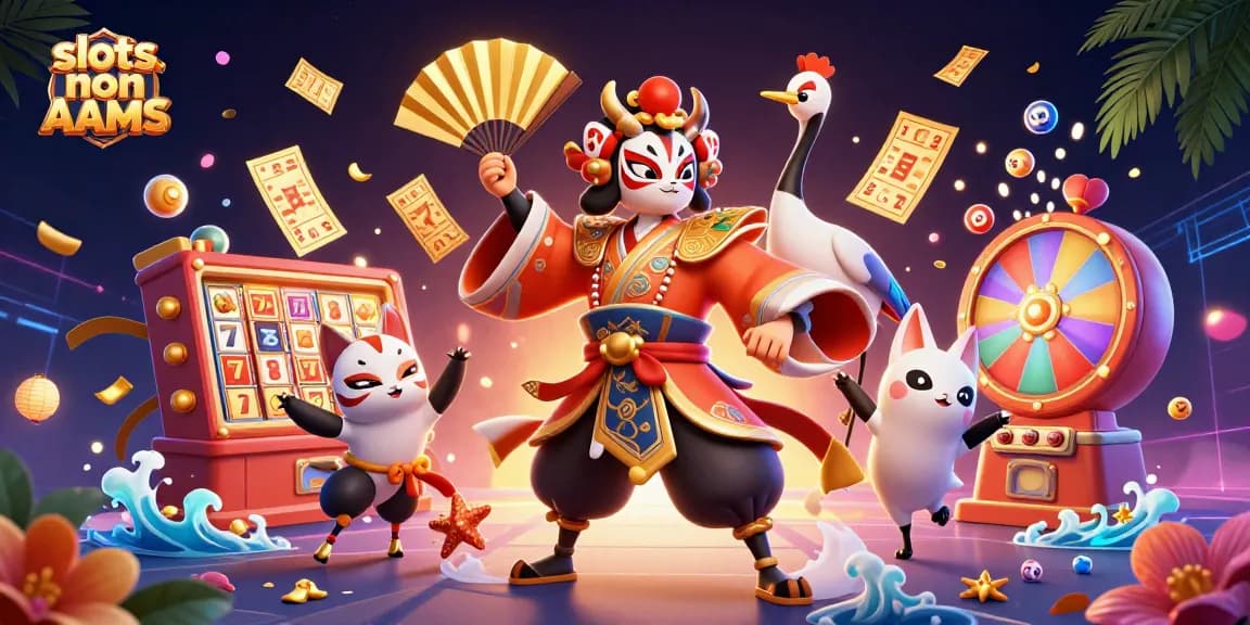 Gioca alle slots non AAMS con l'incredibile guerriero kabuki e simboli alla moda per vincere premi
