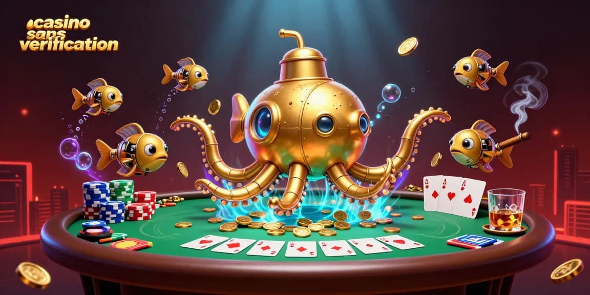 Découvrez la magie des jeux de casino sans vérification avec des personnages marins en pleine action.