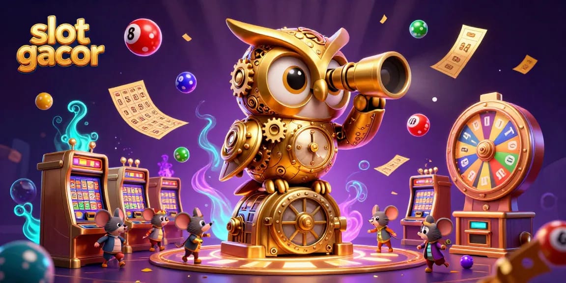 Slot gacor menghadirkan suasana kasino penuh warna dan aktivitas yang menarik.