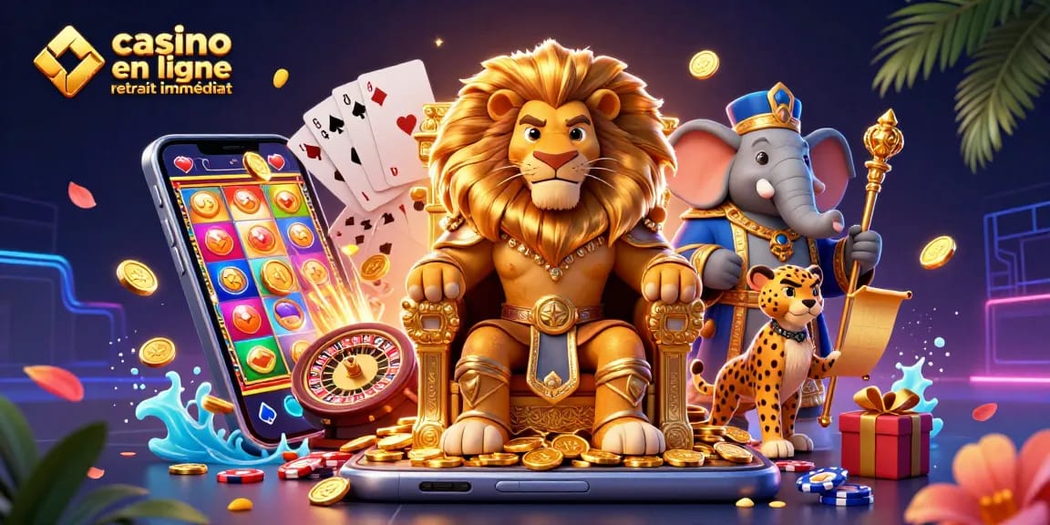 Jouer sur un casino en ligne retrait immédiat avec des gains rapides et excitants au cœur de l'action.