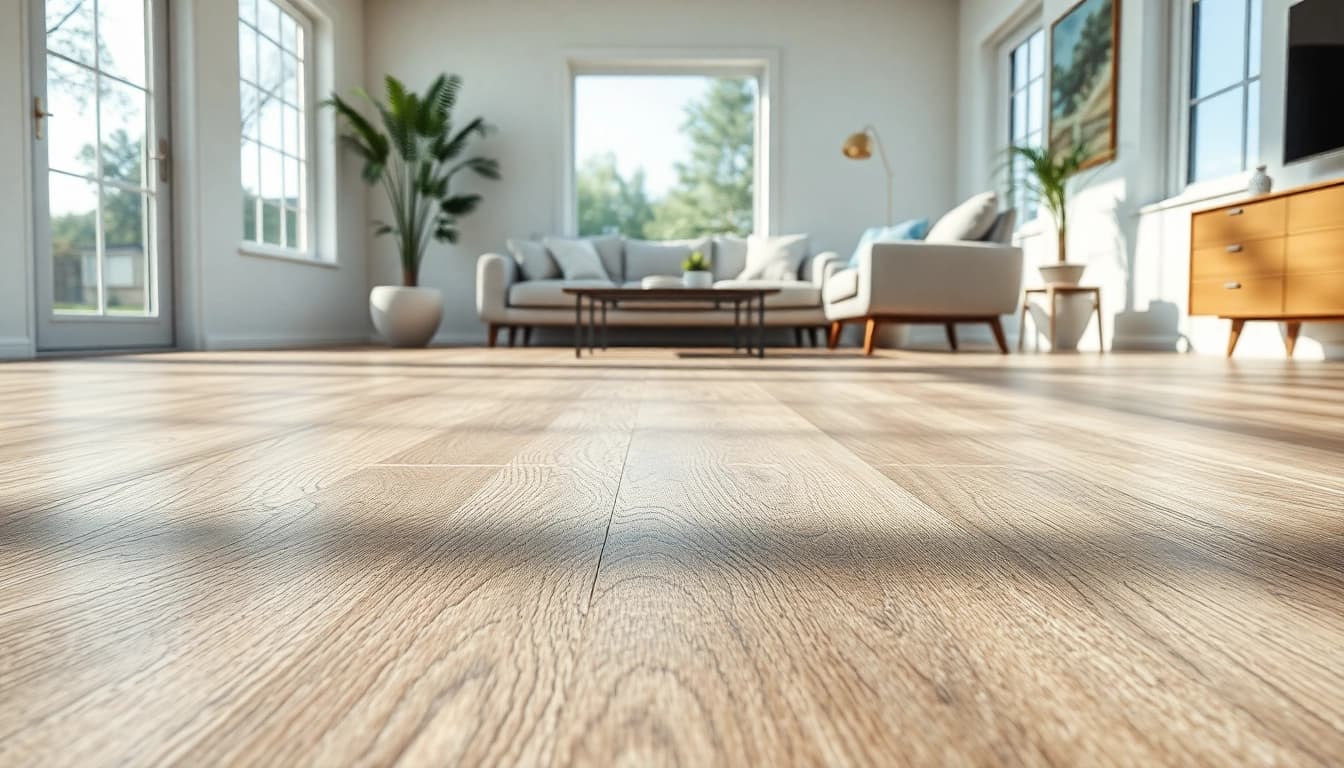 Enhance your home with flooring chicago showcased in a bright living room setting.
