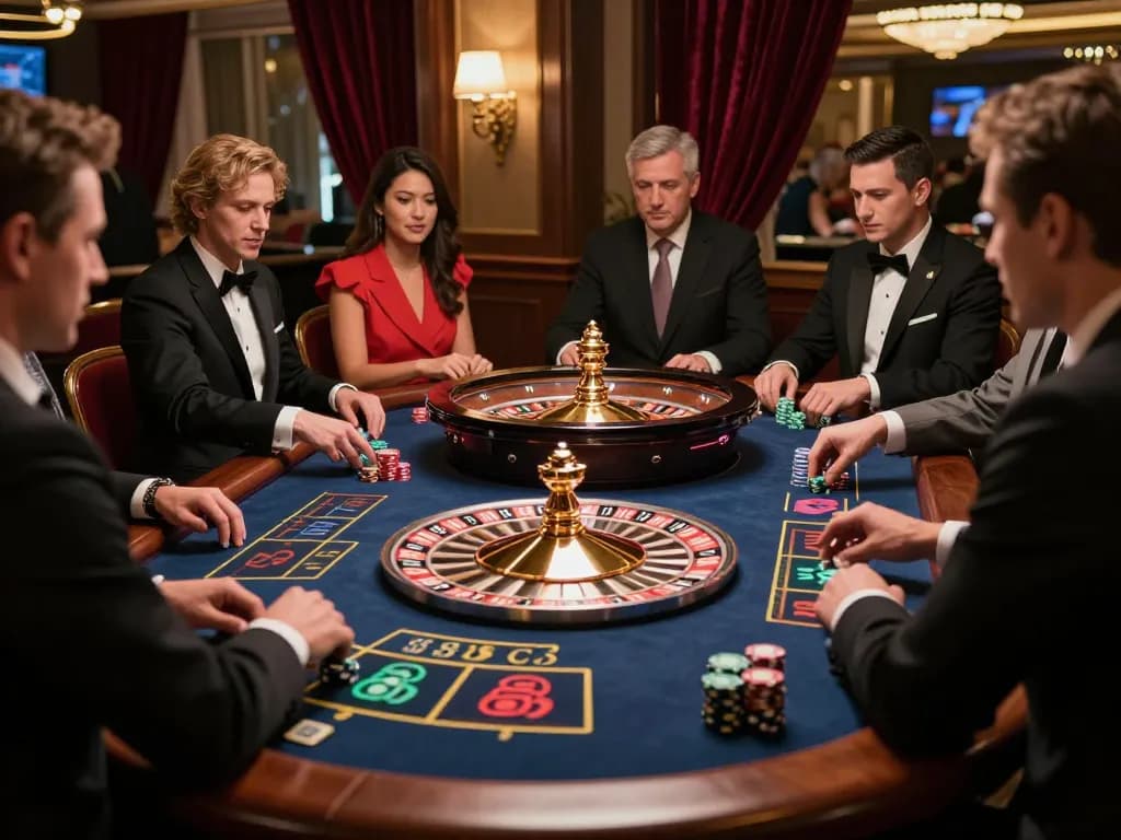 Experience SC88's engaging live dealer roulette action with players actively betting and celebrating wins.