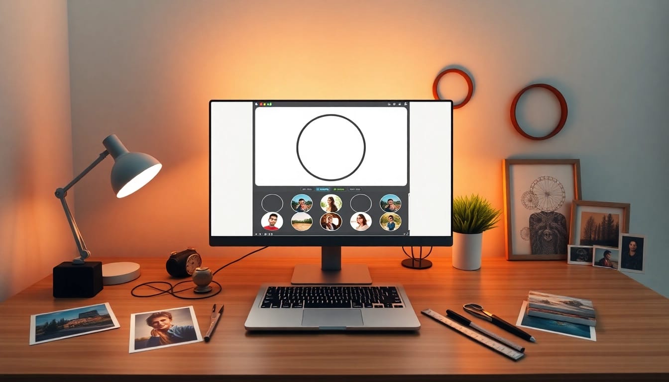 Crop images easily into perfect circle images with our online tools.