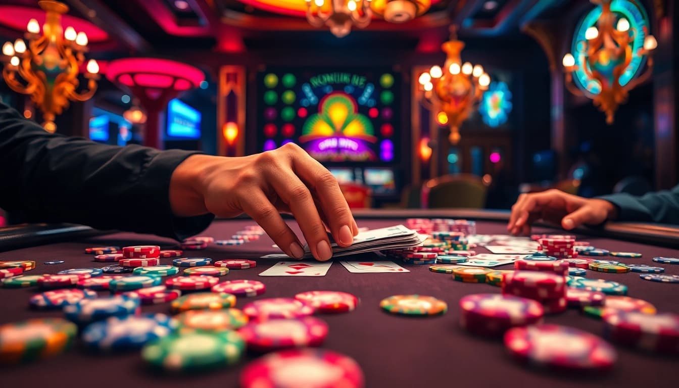 Taruhan besar di poker dengan kesempatan menang bbni4d di kasino mewah.