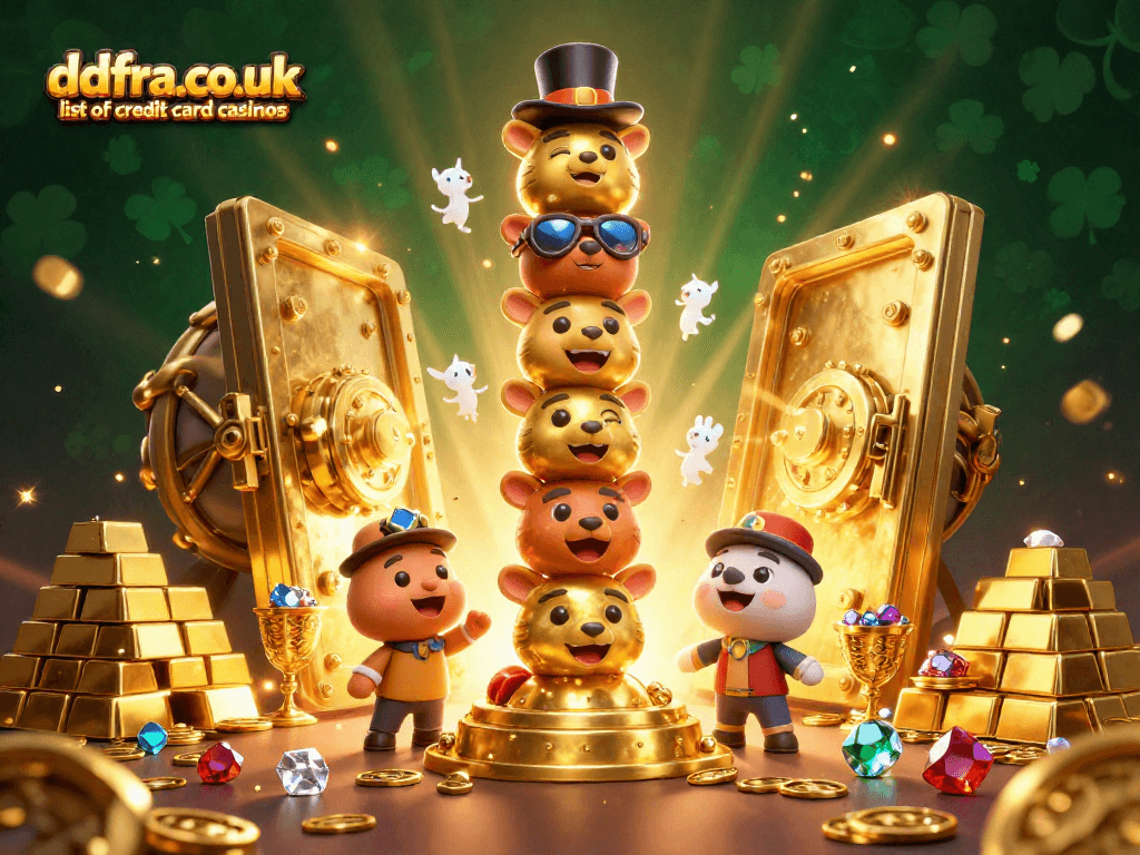 Experience thrill at ddfra.co.uk list of credit card casinos with vibrant 3D casino characters and dazzling treasures.