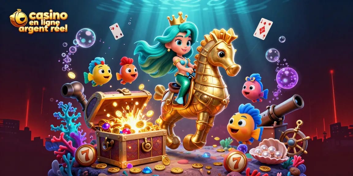 Jouez au casino en ligne argent réel avec des graphismes dynamiques et des personnages colorés.