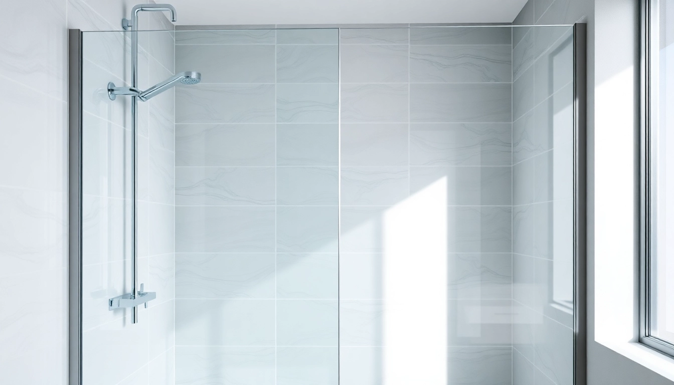 Installer paroi de douche 150x200 dans une salle de bains moderne avec des détails raffinés.
