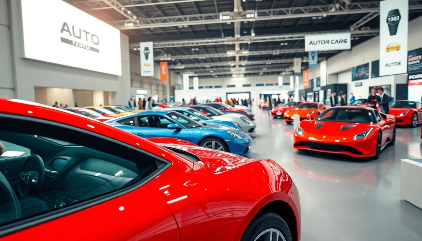 Experience an exhilarating Auto Cars Show with luxury vehicles and vibrant displays.