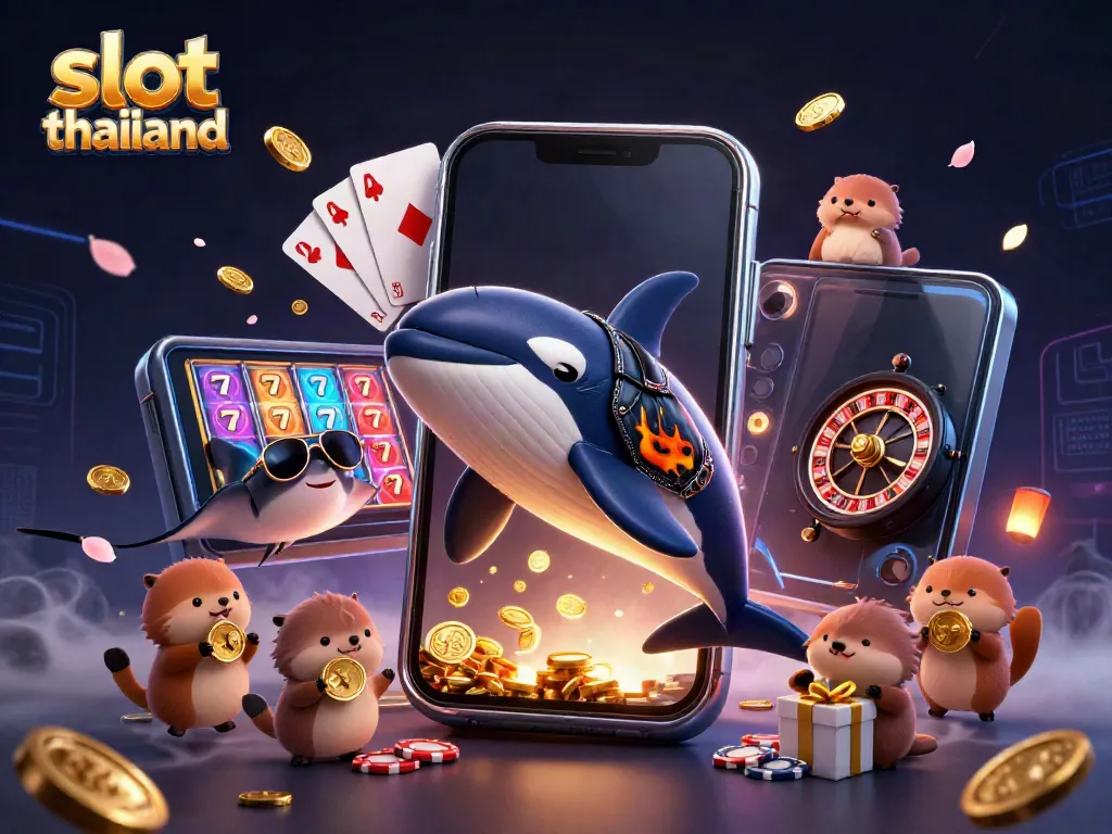 Experience exciting gameplay with slot thailand images of 3D characters and vibrant casino elements.