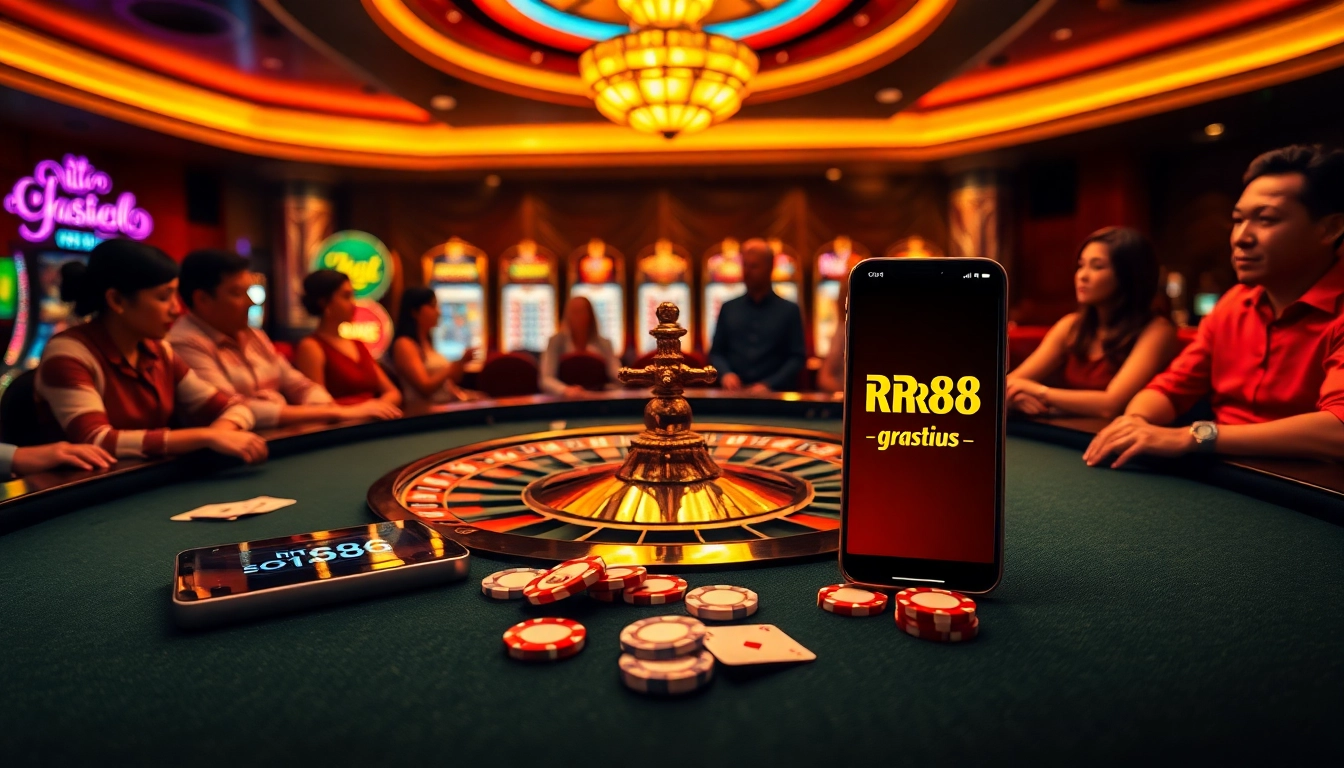Experience the excitement of winning at RR88 gratis with thrilling casino games and betting options.