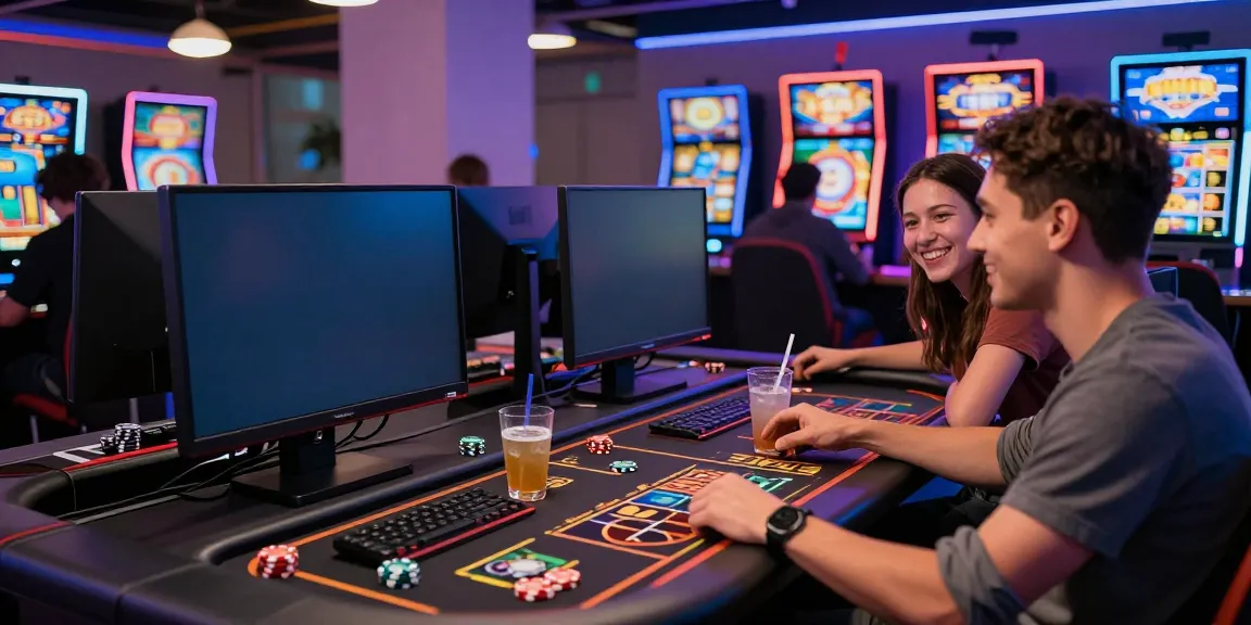Exciting gaming session at ORION88 online casino with friends.