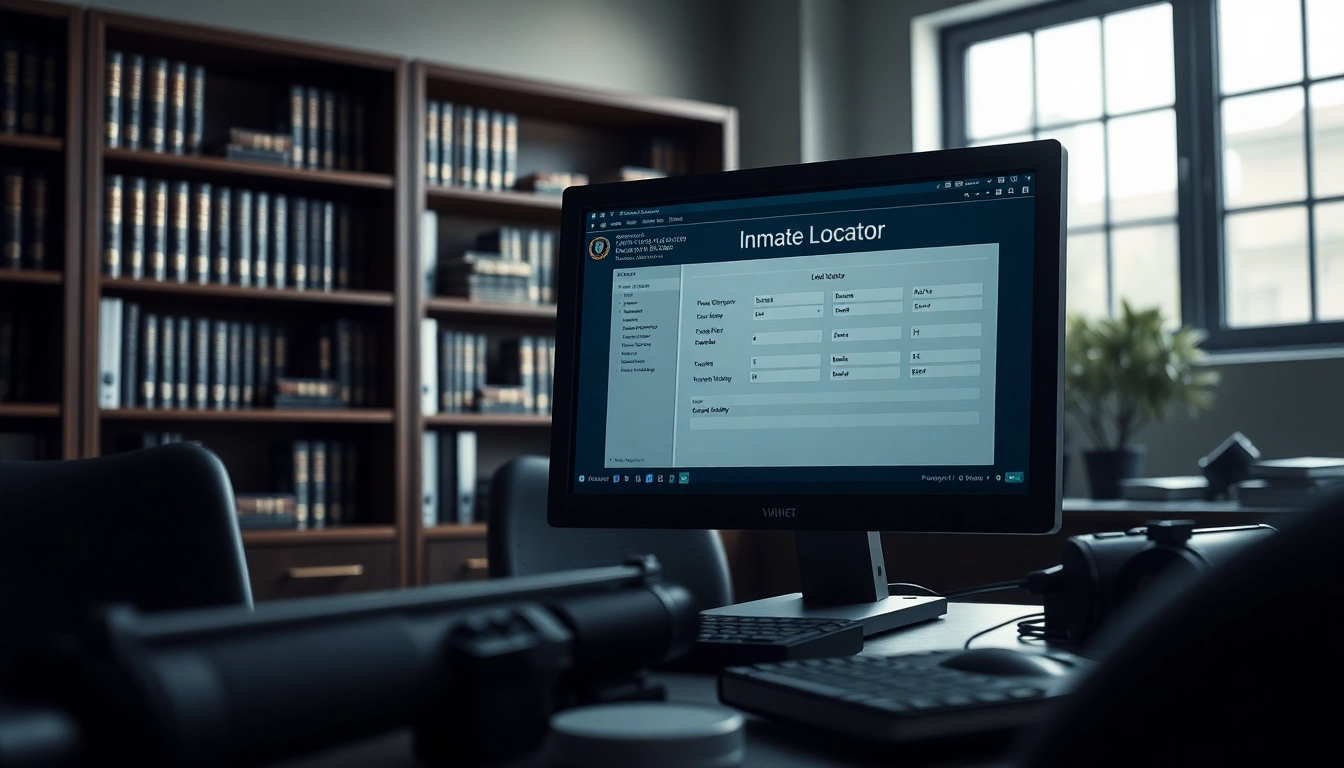 Utilize the Orange County Jail Inmate Locator to find inmate information efficiently within a professional office setting.