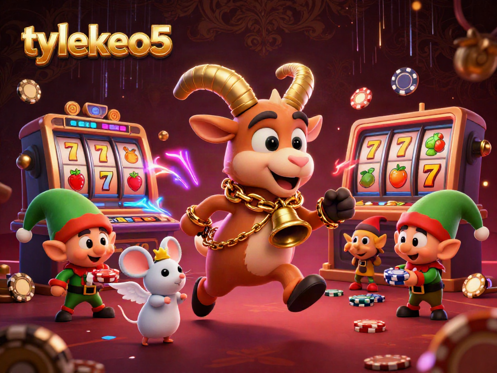 Experience thrilling gameplay at tylekeo5's animated casino scene with captivating characters.