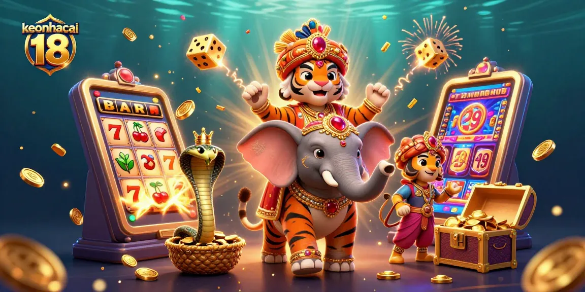 Experience keonhacai 18 with vibrant casino elements and dynamic jackpot excitement.