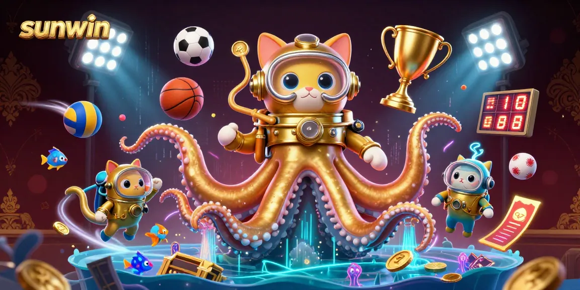Engage in thrilling gameplay with sunwin's casino experience featuring vibrant 3D elements and dynamic action.