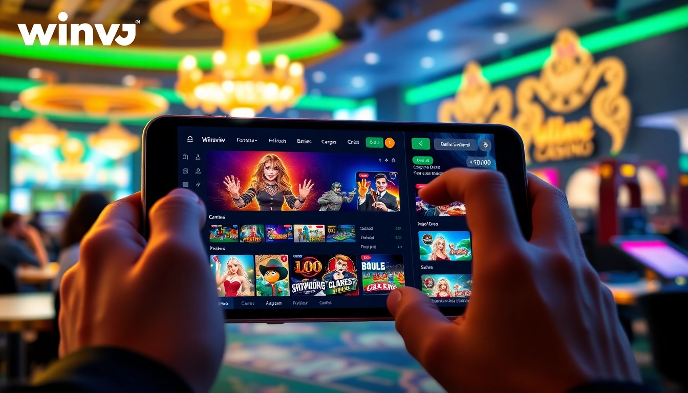 Link chính thức Winvn offers a thrilling online gaming experience, showcasing vibrant casino games and a user-friendly interface.