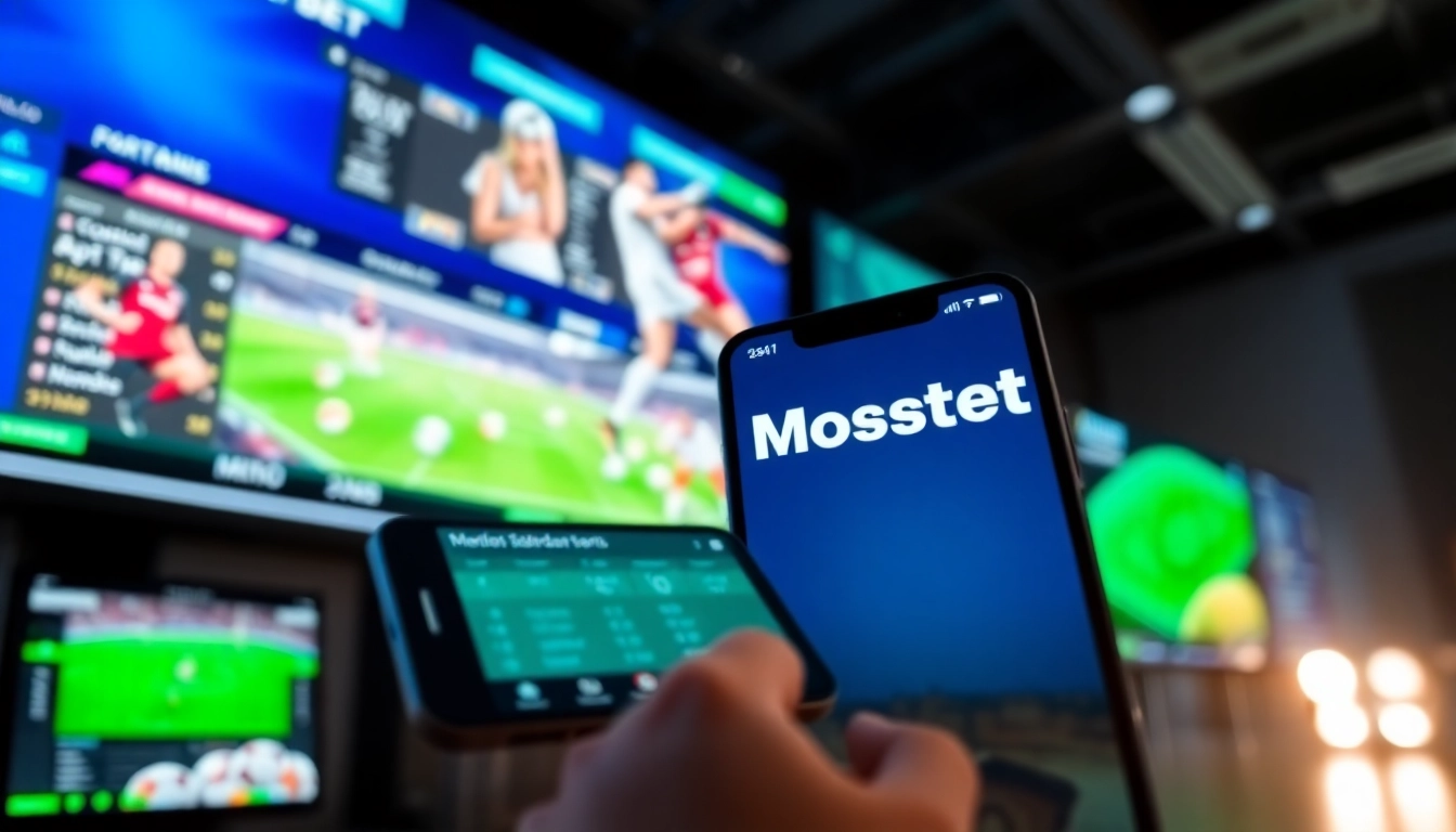 Mostbet merc reyi ilə canlı mərclərin görüntüləndiyi mobil tətbiq
