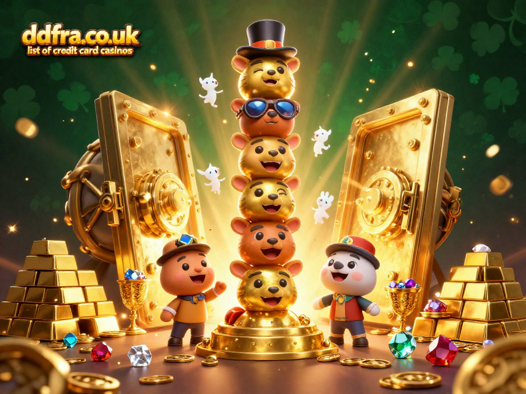 Experience thrill at ddfra.co.uk list of credit card casinos with vibrant 3D casino characters and dazzling treasures.