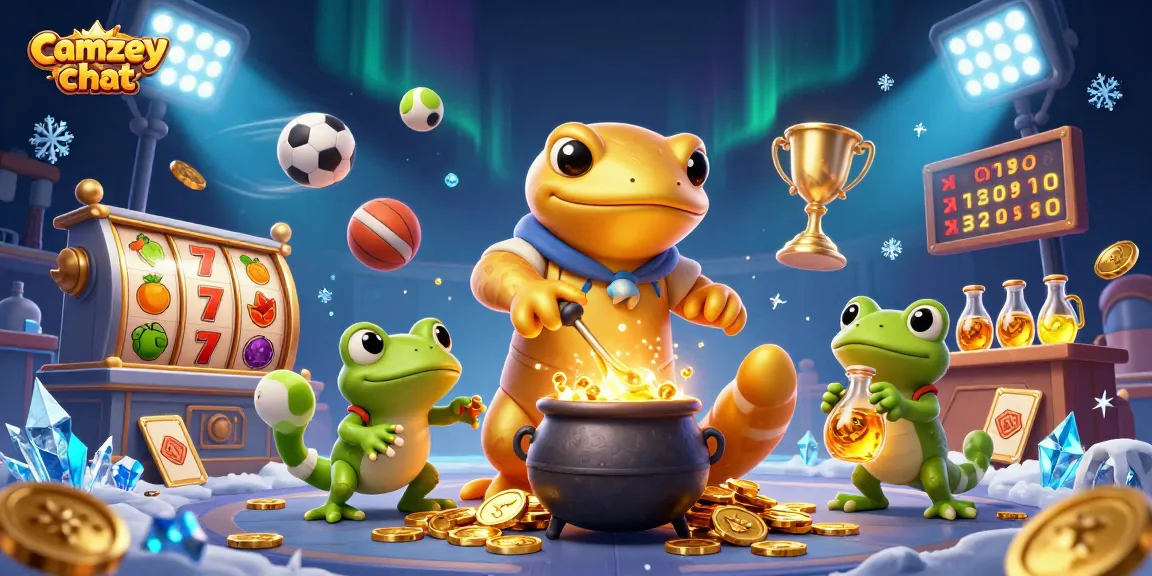 Engage in spontaneous camzey chat sessions with thrilling gaming elements and vibrant interactions.