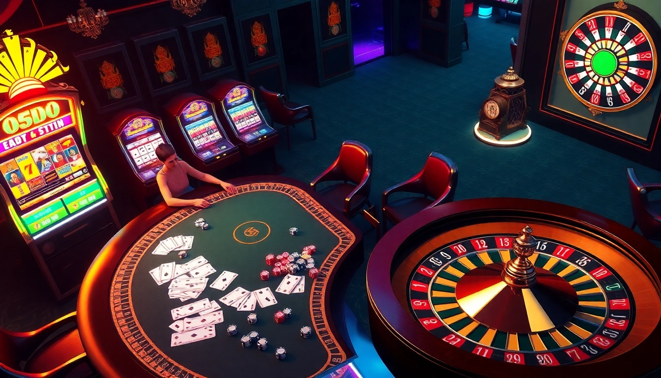 Experience the excitement of trang chủ fly88 with lively casino action, poker tables, and vibrant slot machines.