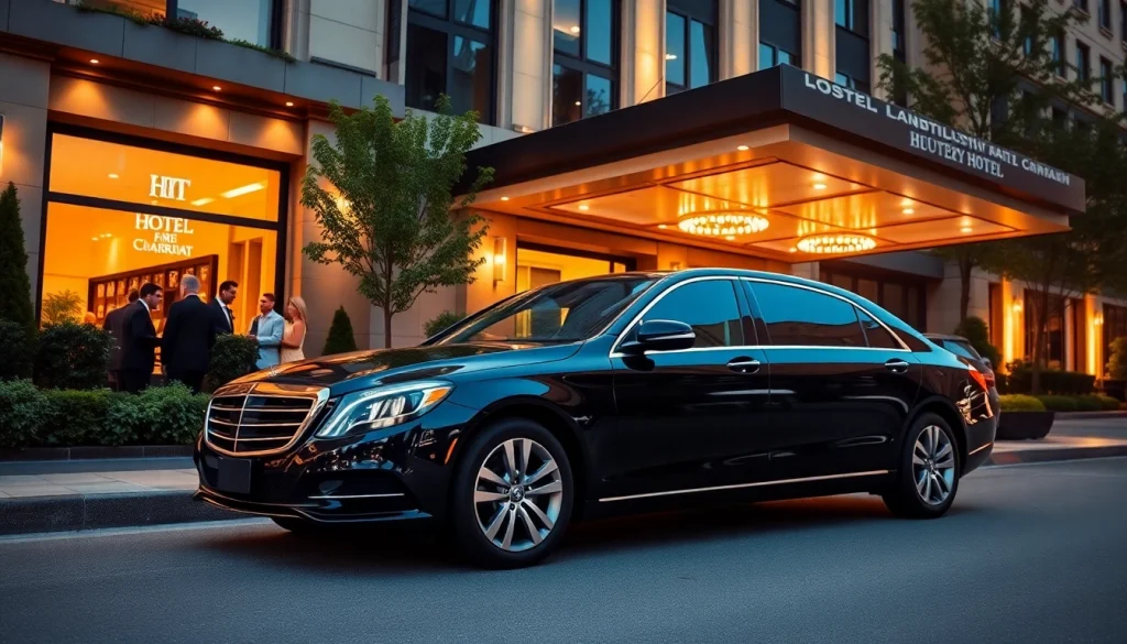 Experience Chauffeur Services near me with luxurious vehicles in urban settings.