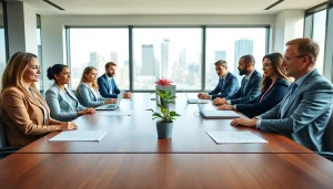 Attorneys at an environmental law firm engage in collaboration to address legal challenges.