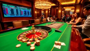 Experience exhilarating gameplay at https://rr88.se.net/ with roulette wheels, poker chips, and engaged players.